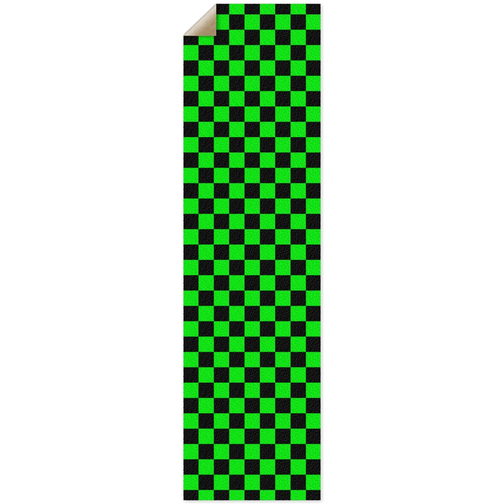 10 x 36 Inch Green Checkered Griptape