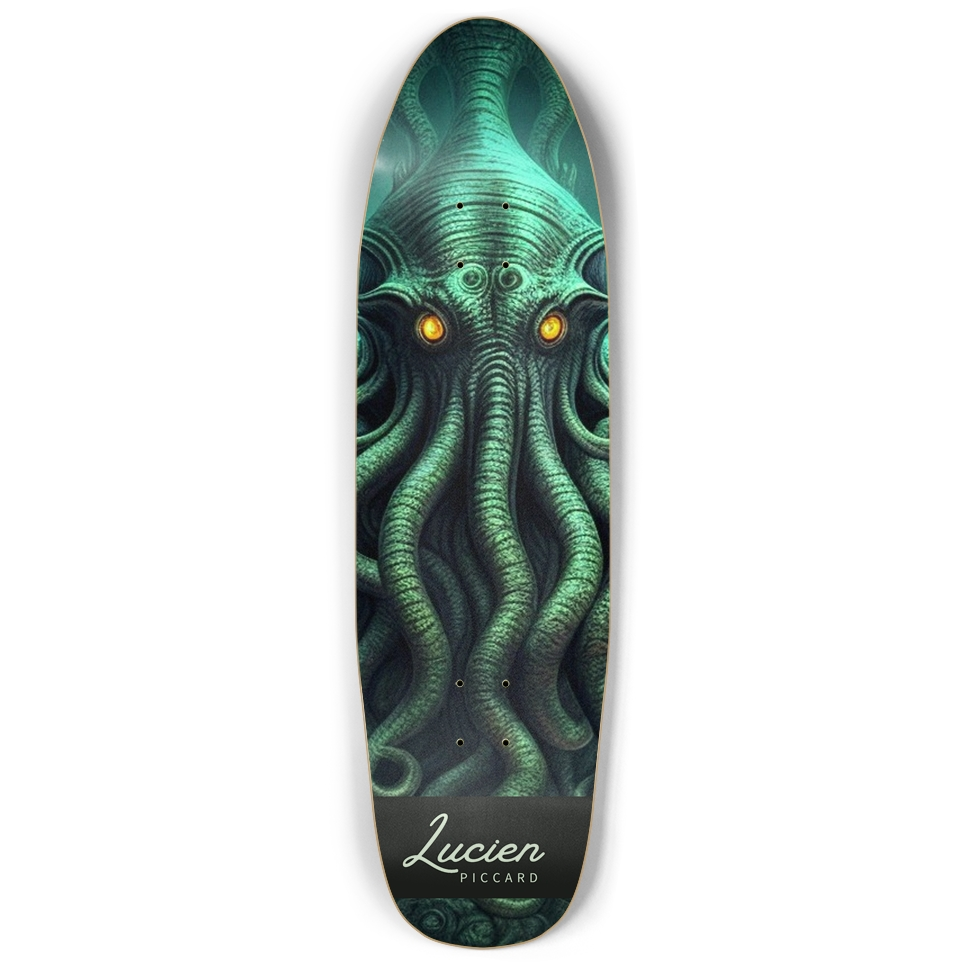 Lucien Piccard Call of Cthulu GITD Skateboard