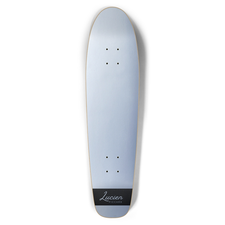 Lucien Piccard Silver Skateboard