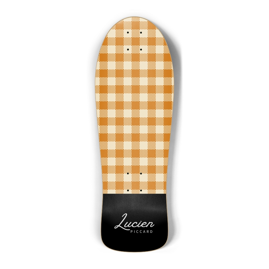 Lucien Piccard Plaid Skateboard
