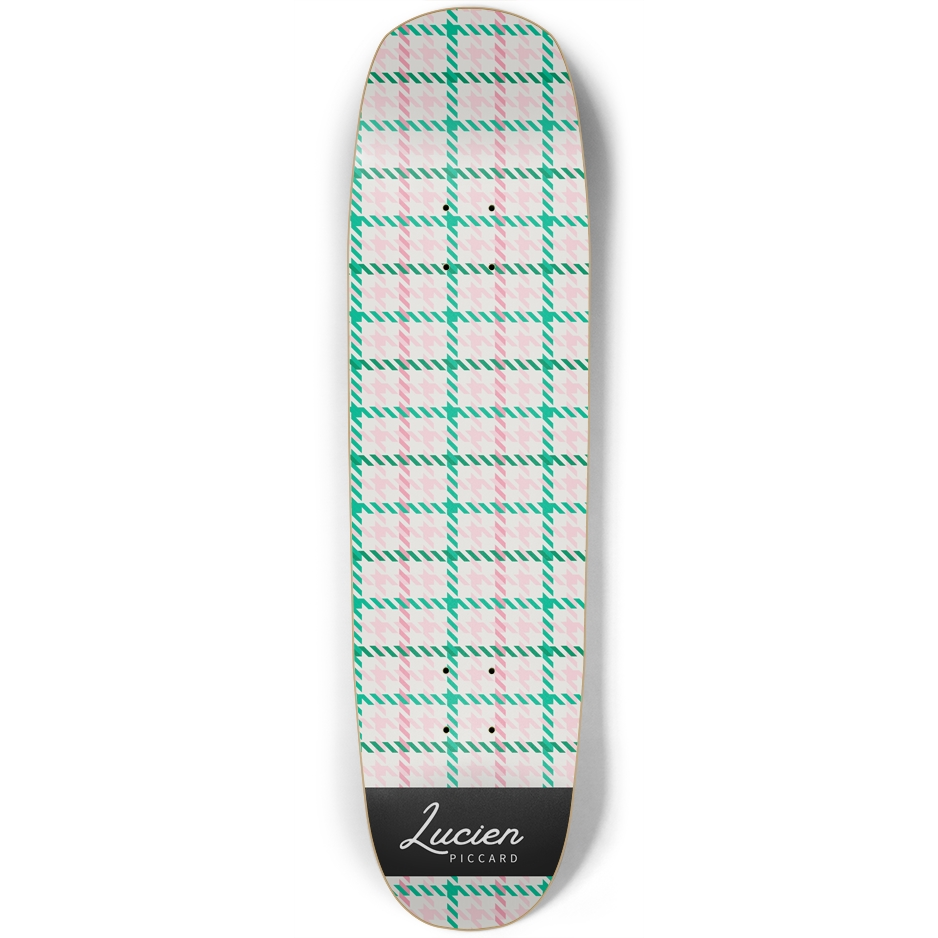 Lucien Piccard Houndstooth Skateboard