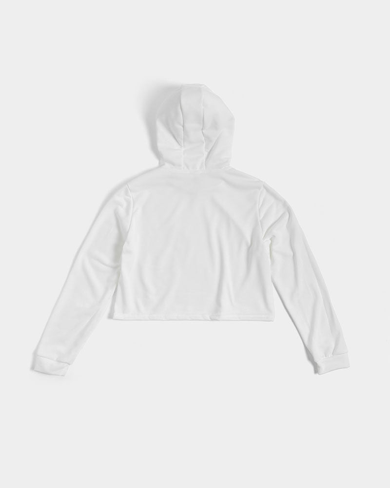 Lucien Piccard Original Logo Women's Cropped Hoodie