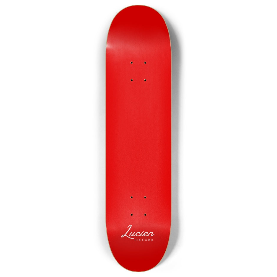 Lucien Piccard Red Hot Skateboard