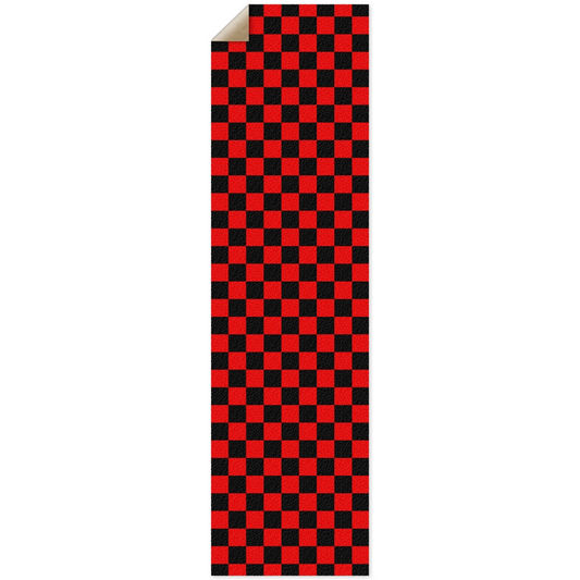 10 x 36 Inch Red Checkered Griptape