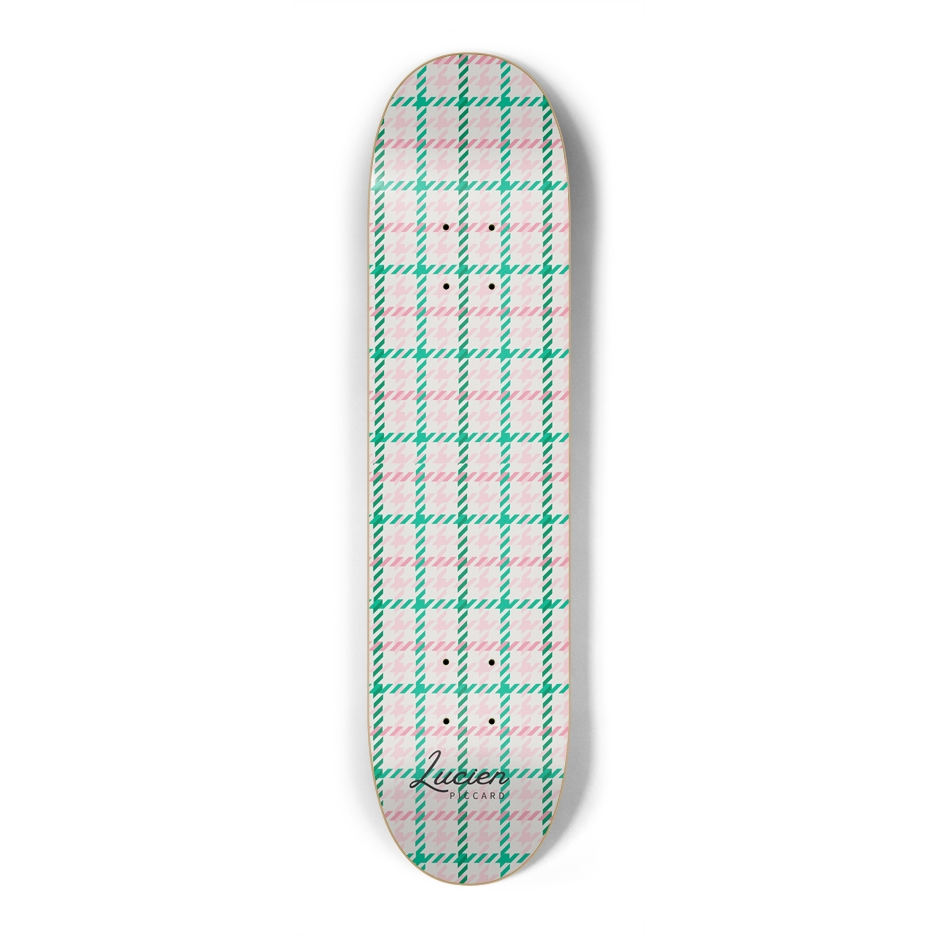 Lucien Piccard Houndstooth Skateboard