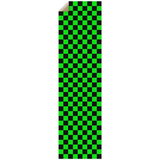9 x 33 Inch Green Checkered Griptape