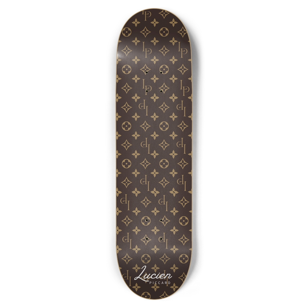 Lucien Piccard Monogram Skateboard