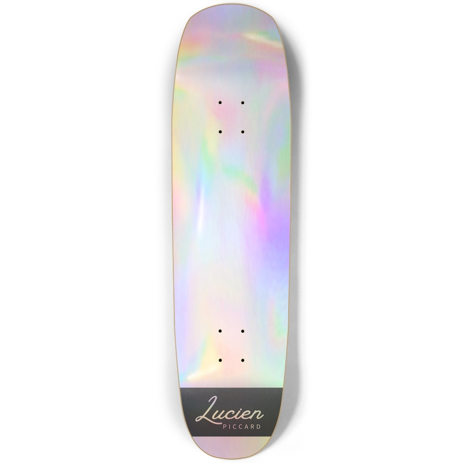 Lucien Piccard Holographic Skateboard
