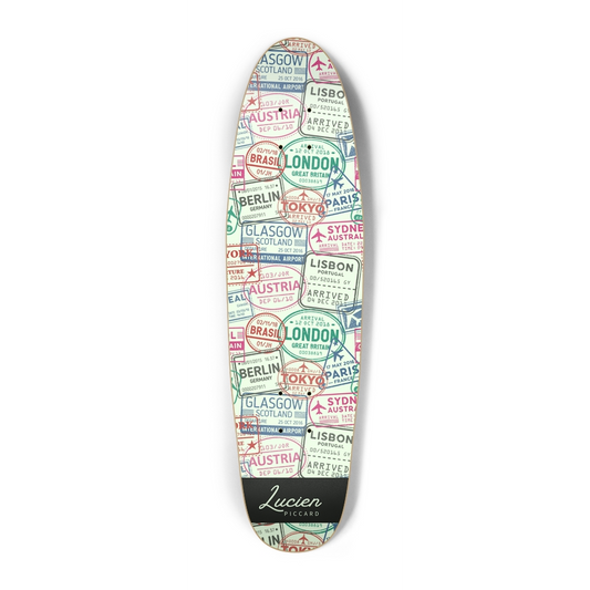 Lucien Piccard Bon Voyage GITD Skateboard