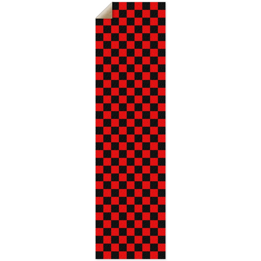 9 x 33 Inch Red Checkered Griptape