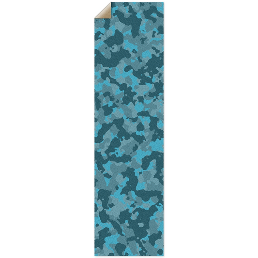 10 x 36 Inch Blue Camo Griptape
